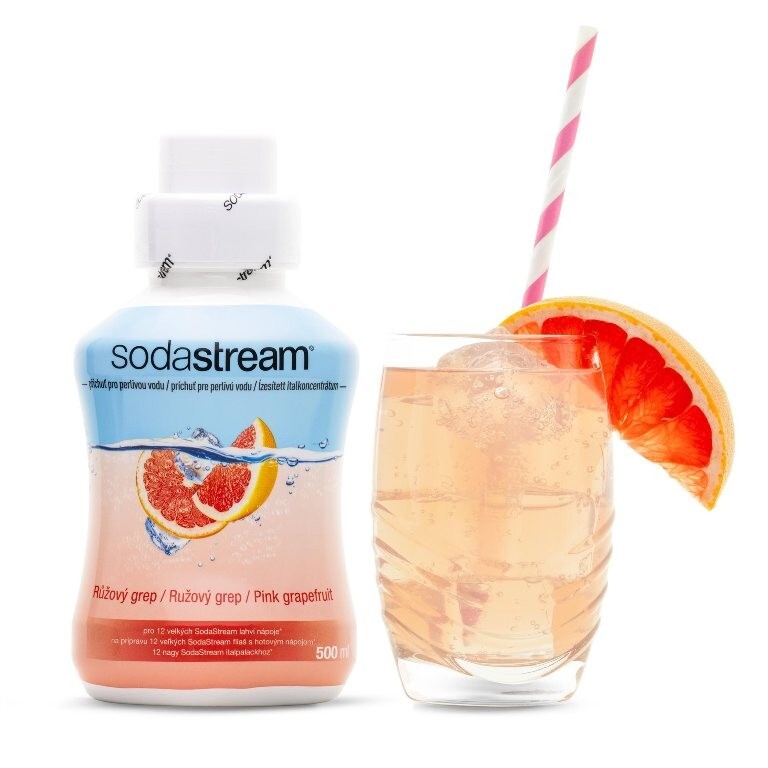 Sodastream Príchuť RUŽOVÝ GREP 500ml