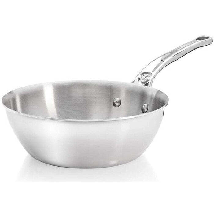 Soté panvica s dlhou rukoväťou de Buyer 341124, nerez, 24 cm