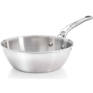 Soté panvica s dlhou rukoväťou de Buyer 341124, nerez, 24 cm