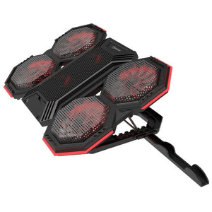 Stojan pod notebook Marvo,FN-41,podsvietený,s vetrákom