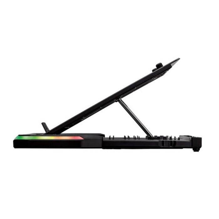 SUREFIRE Portus X1 stojan na notebook s RGB podsvietením