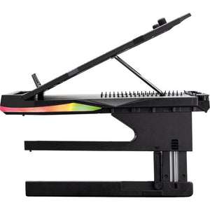 SUREFIRE Portus X2 stojan na notebook s RGB podsvietením