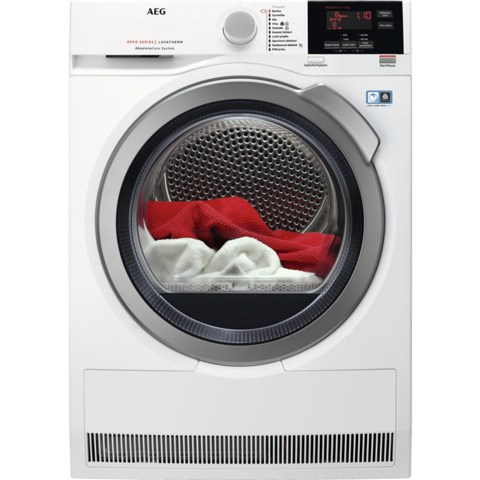 Sušička bielizne AEG AbsoluteCare T8DBG68SC, A+++, 8 kg