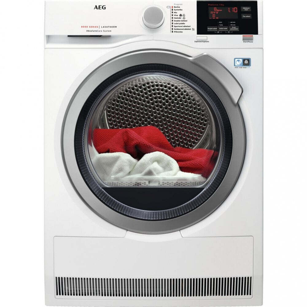 Sušička bielizne AEG AbsoluteCare T8DEG48SC, A++, 8 kg