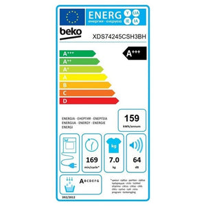 Sušička bielizne Beko XDS74245CSH3BH POŠKODENÝ OBAL