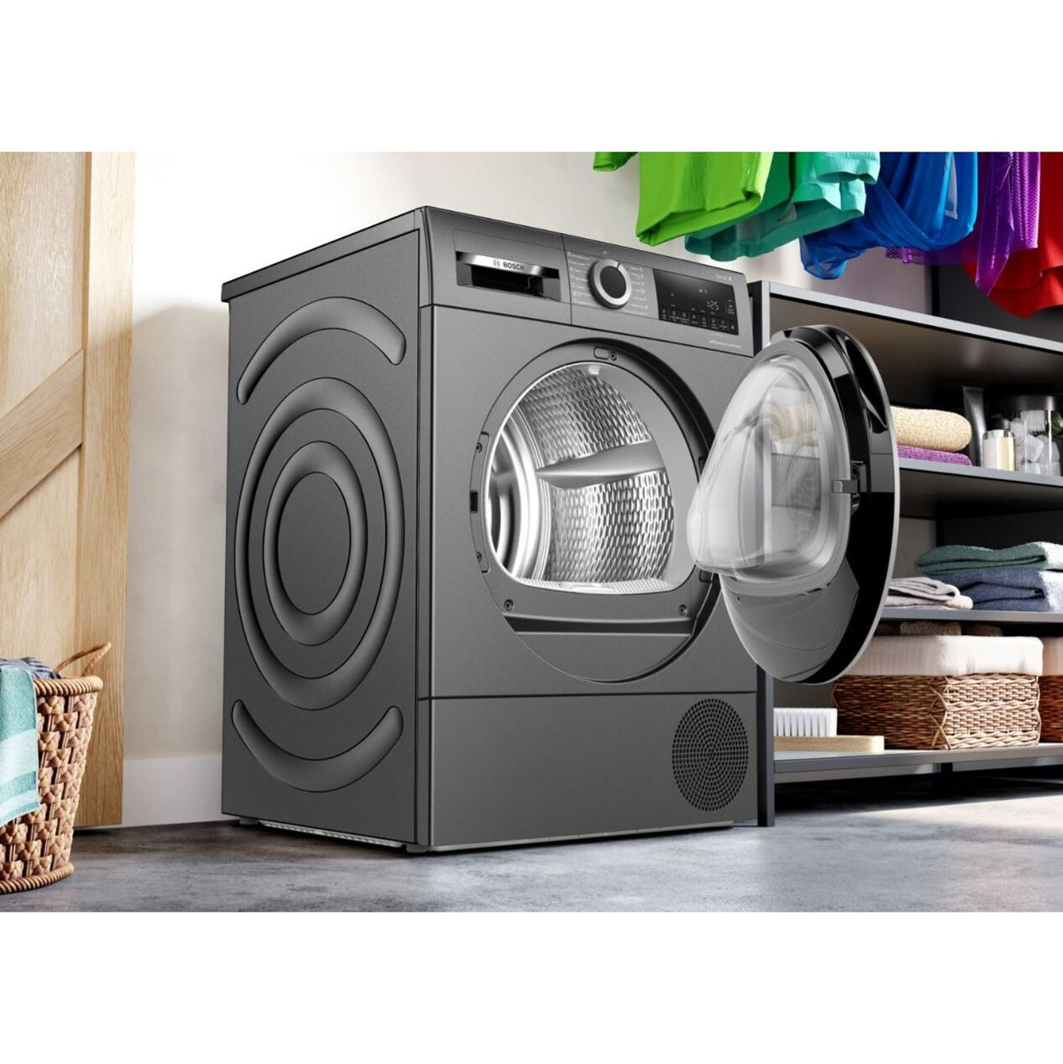 Sušička bielizne Bosch WQG235DREU, A+++, 8 kg