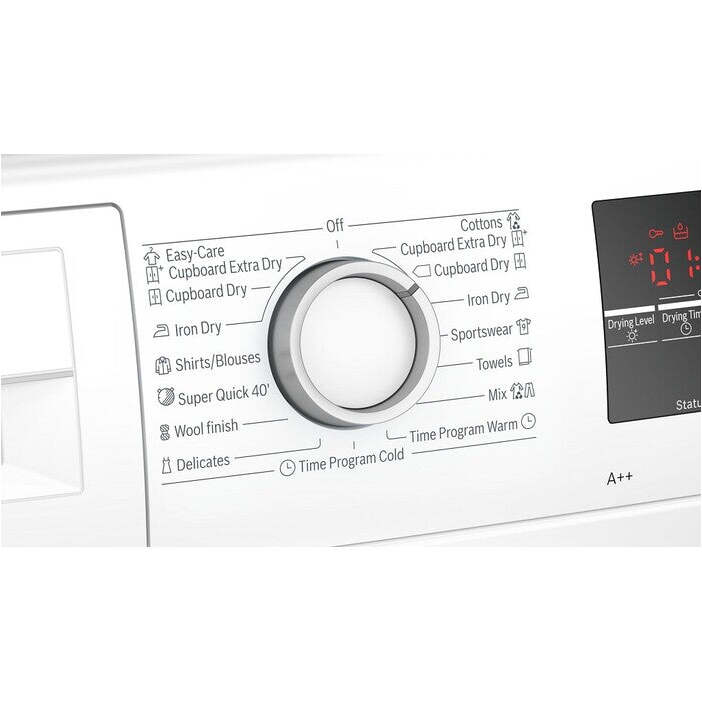 Sušička bielizne Bosch WTR85T00BY, 9 kg