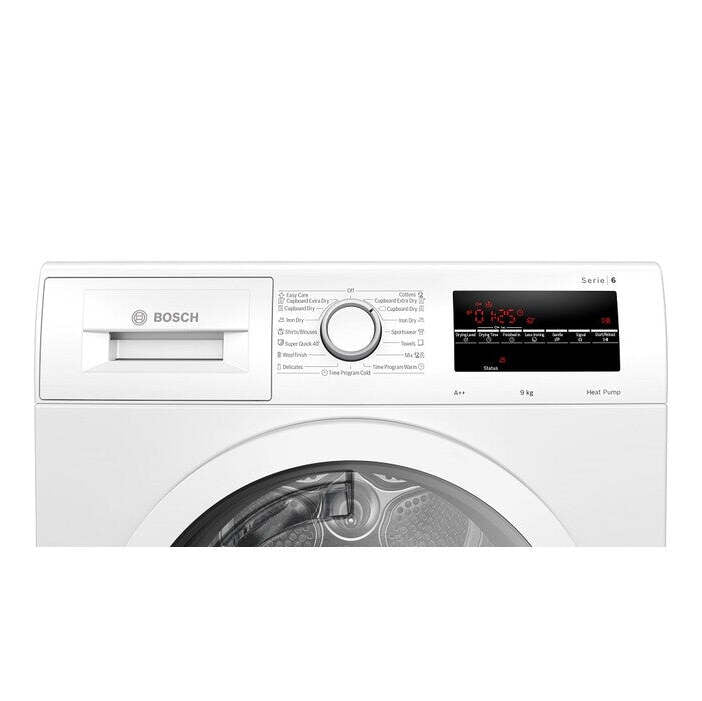 Sušička bielizne Bosch WTR85T00BY, 9 kg
