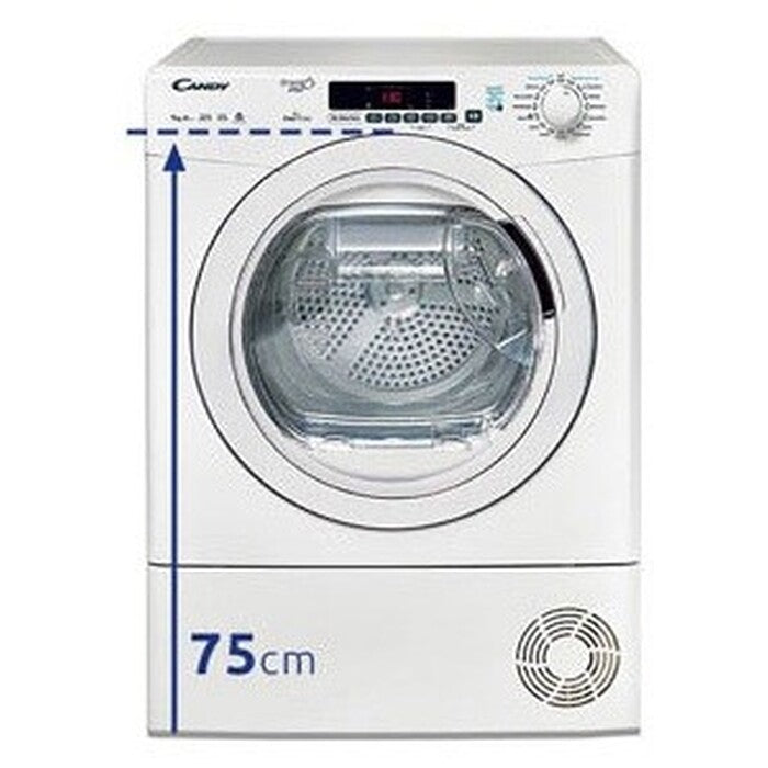 Sušička bielizne CANDY CS H8A2DE-S, A++, 8kg prádla