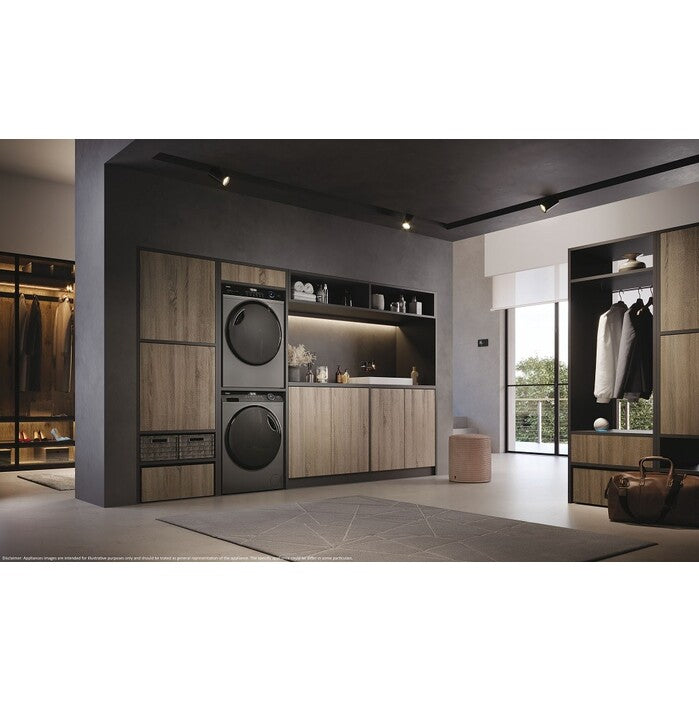 Sušička bielizne Haier HD80A3959RS,  A+++, 8 kg