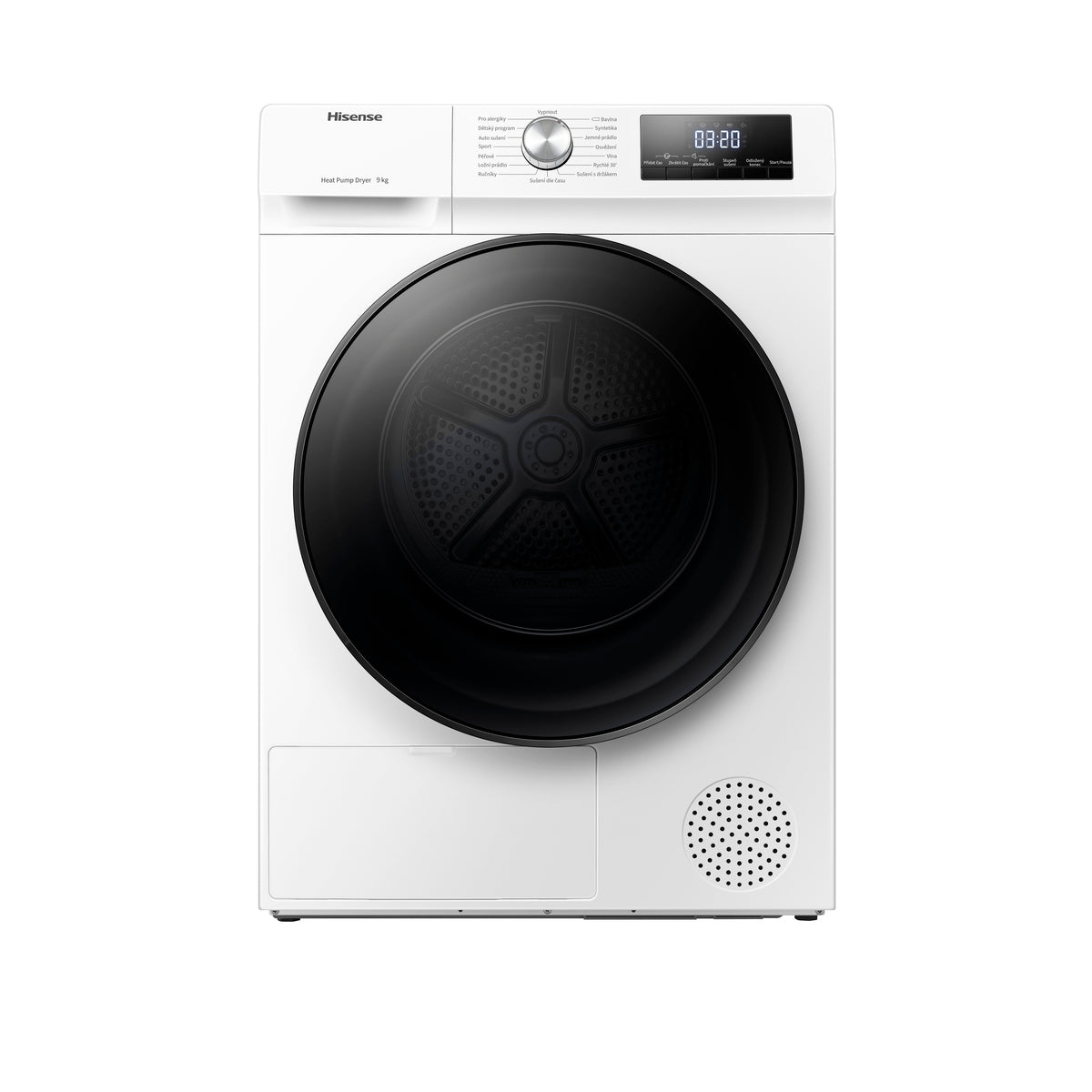 Sušička bielizne Hisense DHQA903V, A+++, 9kg
