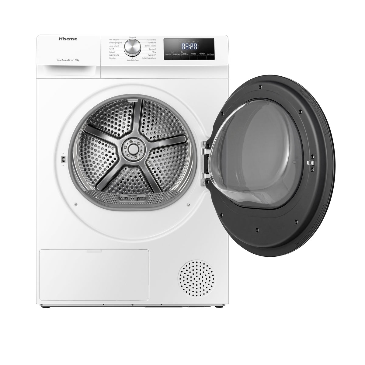 Sušička bielizne Hisense DHQA903V, A+++, 9kg
