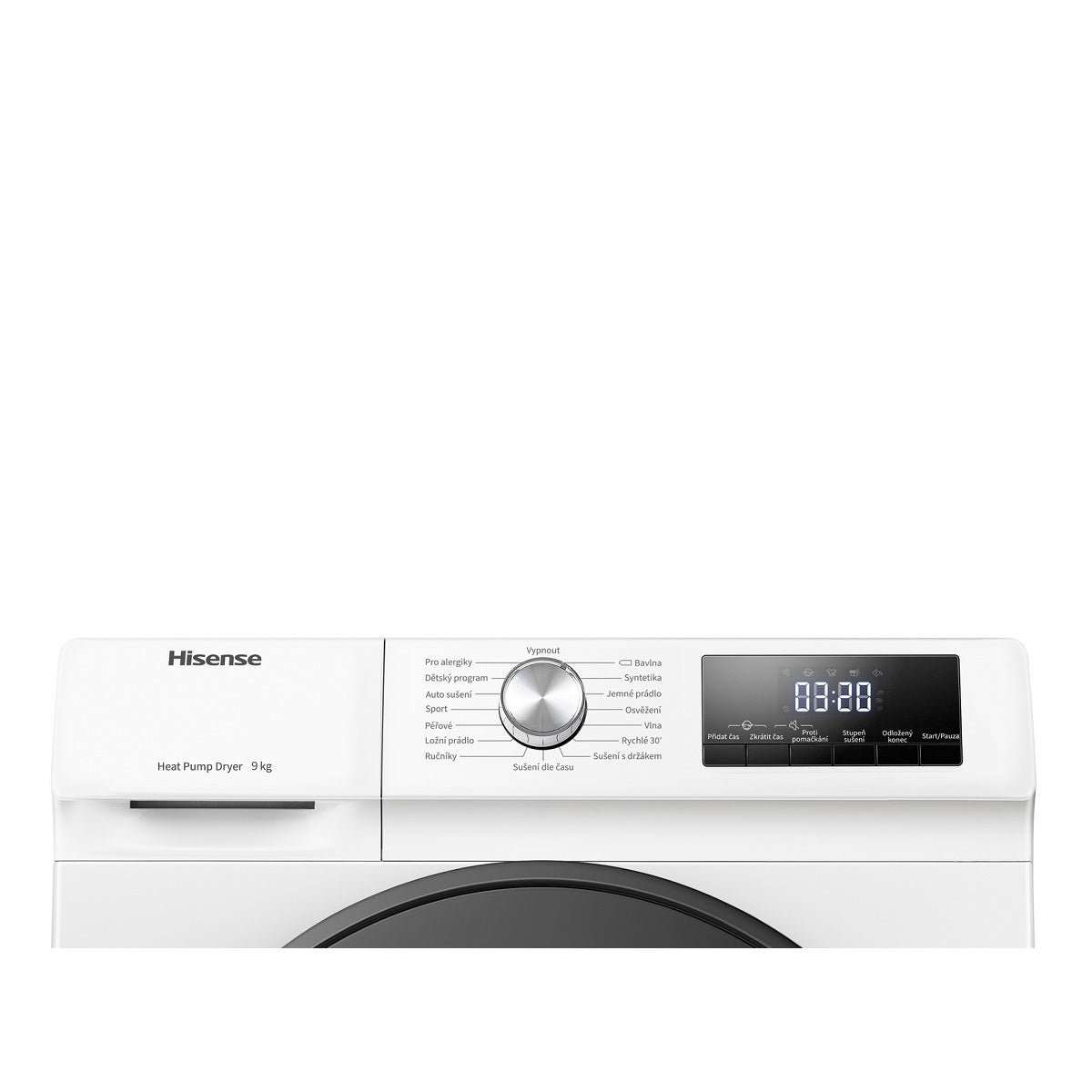 Sušička bielizne Hisense DHQA903V, A+++, 9kg
