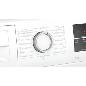 Sušička bilelizně BOSCH WTR87TW3CS, 8kg, A+++