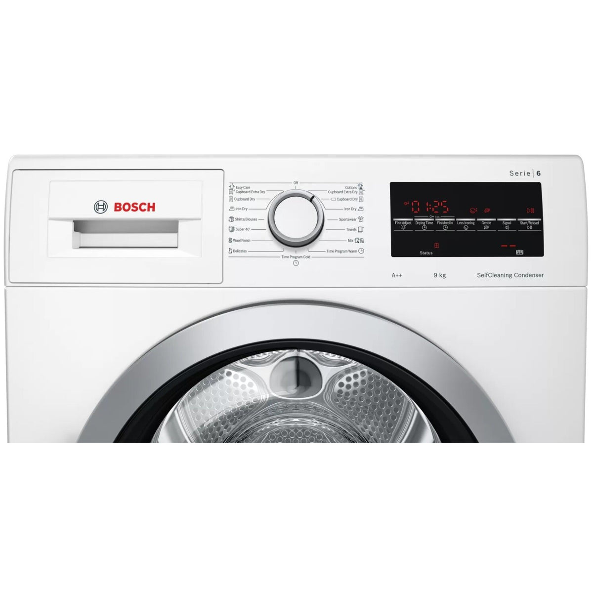 Sušička bilelizně BOSCH WTW85461BY, 9kg, A++