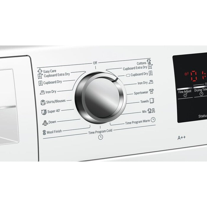 Sušička s tepelným čerpadlom Bosch WTW85491BY,9 kg,A++