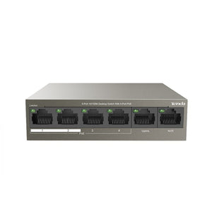 Switch Tenda TEF1106P-4-63W, PoE
