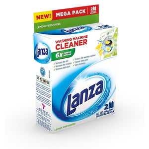 Tekutý čistič práčky Lanza A000007874, lemon, 2x250ml