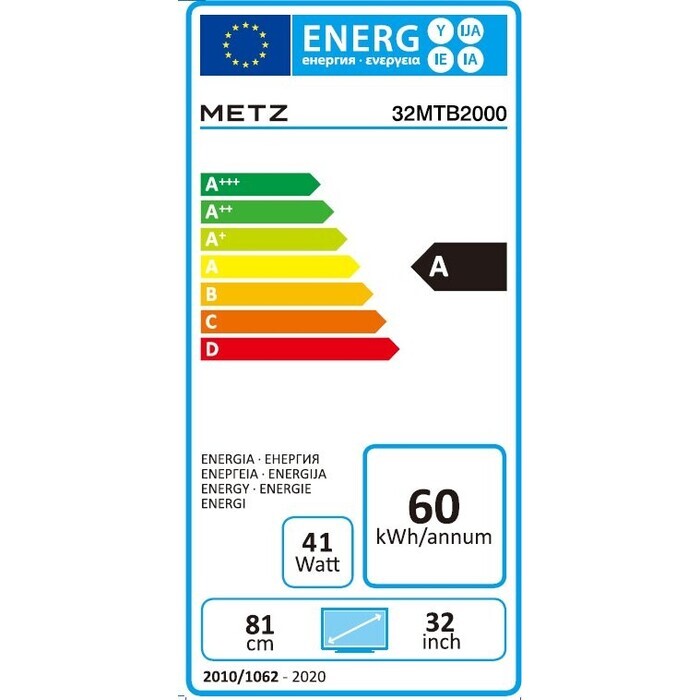 Televízor Metz 32MTB2000 (2020) / 32&quot; (80 cm) POUŽITÉ, NEOPOTREBO