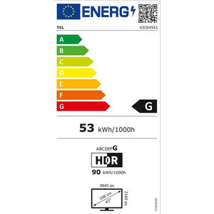 Televízor TCL 43C645 (2023) / 43" (108 cm) POŠKODENÝ OBAL