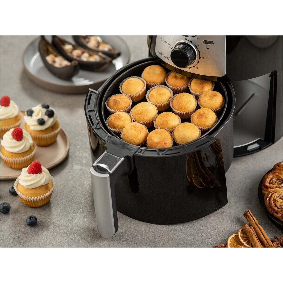 Teplovzdušná fritéza Delimano AIRFRYERPROBL Air Fryer Pro,3,5l