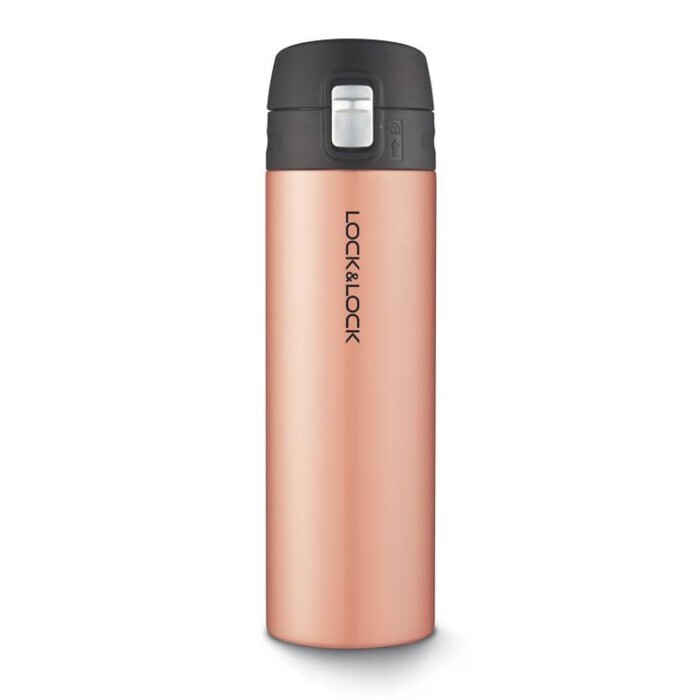 Termoska Lock One touch, 500ml, zlato ružová