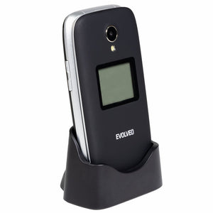 Tlačidlový telefón Evolveo EasyPhone FS, čierna