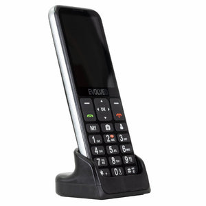 Tlačidlový telefón Evolveo EasyPhone LT, čierna