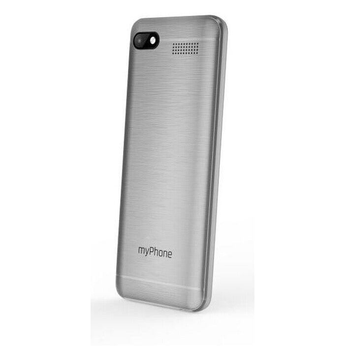 Tlačidlový telefón myPhone Maestro 2, strieborná