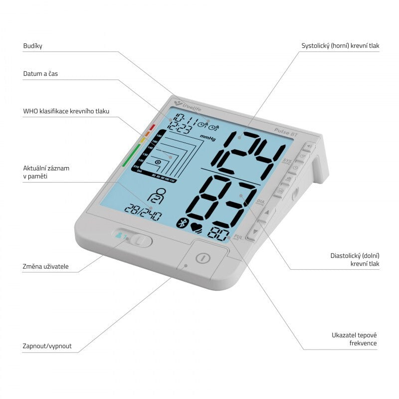 Tlakomer TrueLife Pulse BT