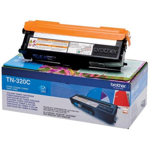 Toner Brother TN-320C, azúrový POŠKODENÝ OBAL