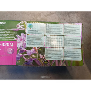 Toner Brother TN-320M, purpurový