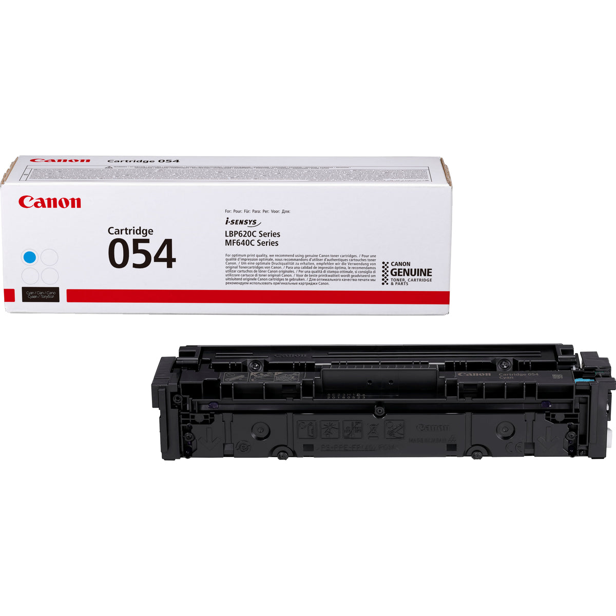 Canon originálny toner 054C,cyan,1200str.,3023C002