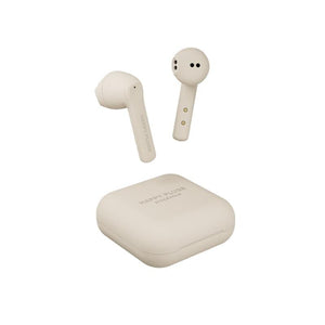 True Wireless slúchadlá Happy Plugs Air 1 Go, béžové