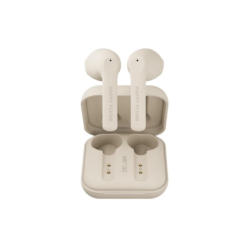 True Wireless slúchadlá Happy Plugs Air 1 Go, béžové