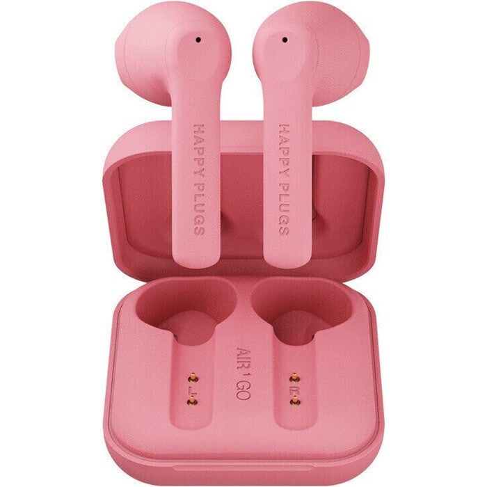 True Wireless slúchadlá Happy Plugs Air 1 Go, ružové