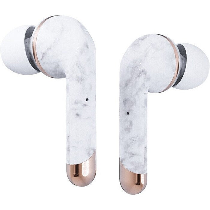 True Wireless slúchadlá Happy Plugs Air 1 Plus In-Ear, bielo-siv