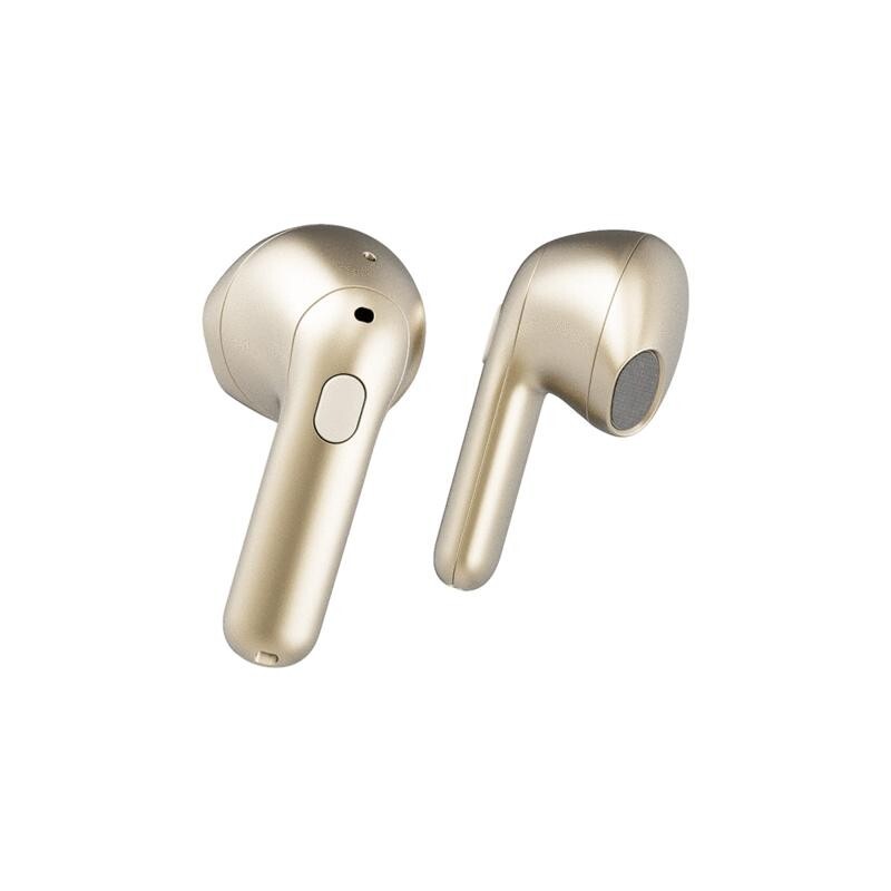 True Wireless slúchadlá Happy Plugs Hope, zlatá