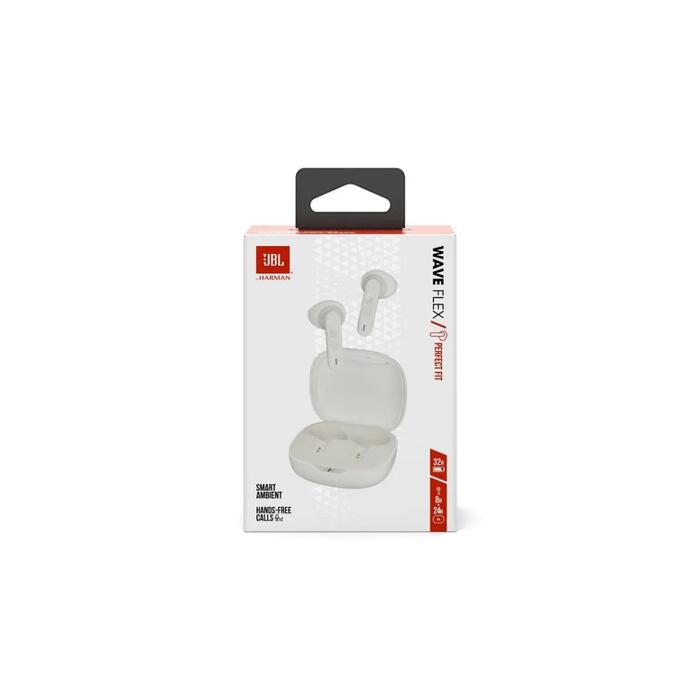 True Wireless slúchadlá JBL Wave Flex biela