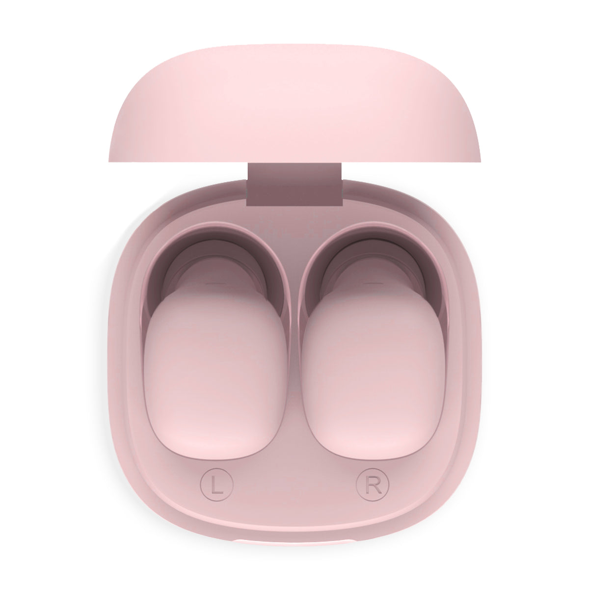 True Wireless slúchadlá Niceboy HIVE Smarties Pink Blush