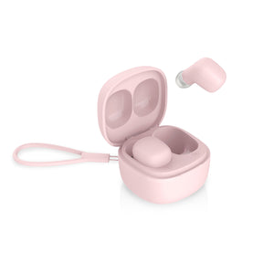 True Wireless slúchadlá Niceboy HIVE Smarties Pink Blush