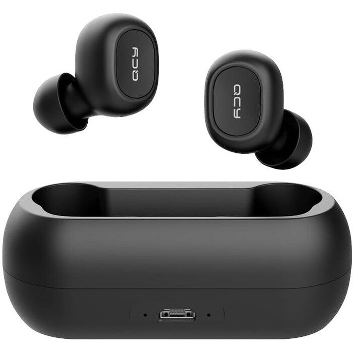 True Wireless slúchadlá QCY - T1C, čierne POŠKODENÝ OBAL