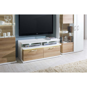 TV stolík Cino-Typ 31 (biela arctic/dub riviera)
