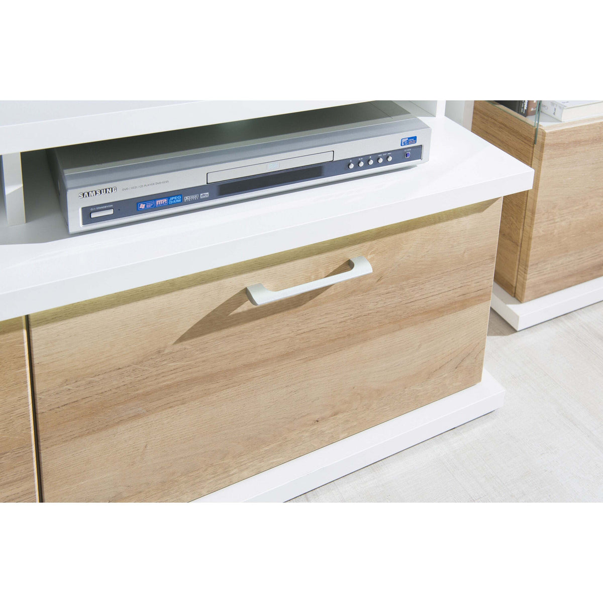 TV stolík Cino-Typ 31 (biela arctic/dub riviera)