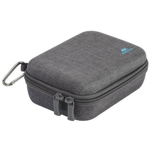 Tvrdené puzdro pre akčné kamery Riva Case 70x125x60 mm, sivé