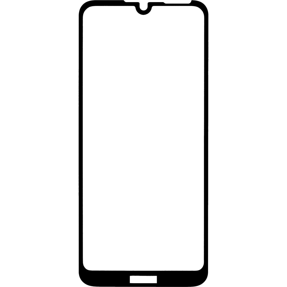Tvrdené sklo 4D pre Huawei Y6 (2019)/Y6S/ Honor 8A