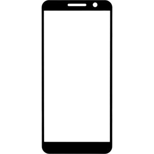 Tvrdené sklo na Alcatel 1, čierne