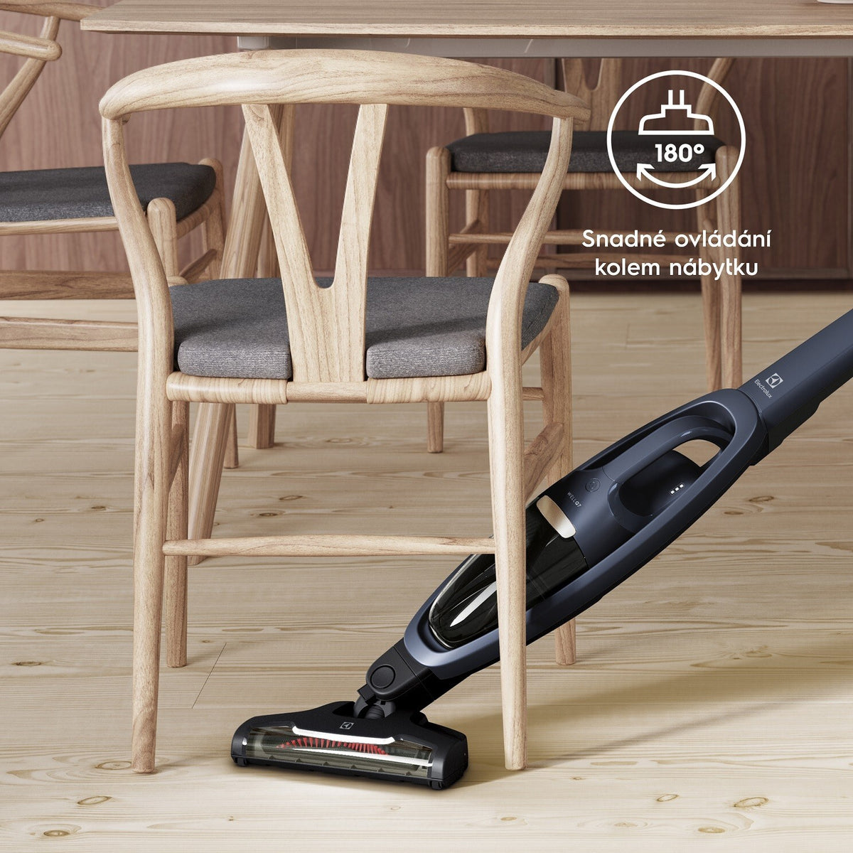 Tyčový vysávač 2v1 Electrolux Well Q7 WQ71-50IB