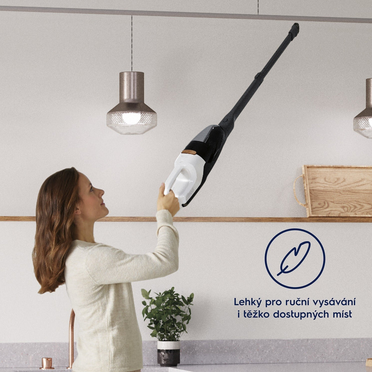 Tyčový vysávač 2v1 Electrolux Well Q8 WQ81-ALRS