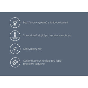 Tyčový vysávač Electrolux Ergorapido Classic EERC73SW